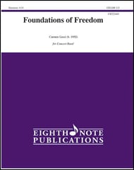 Foundations of Freedom Concert Band sheet music cover Thumbnail